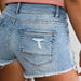 Color-Spring Summer Arrival Denim Shorts Stock Jeans Women High Waist Denim Shorts-Fancey Boutique