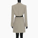 Color-Autumn Handsome Short Metal Fastener Coat Skirt Two Piece Market Suit Women-Fancey Boutique