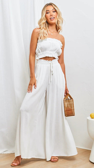 Color-Spring Summer Casual Wide Leg Popular Loose Casual Trousers for Women-Fancey Boutique