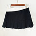 Color-Skirt-Color Matching Suit Cropped Short Coat Suit Pleated Ultra Short Skirt-Fancey Boutique