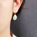 Color-Handmade Natural Stone Teardrop Earrings-Fancey Boutique