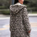 Color-Leopard Print Hooded Teddy Coat-Fancey Boutique