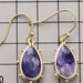 Color-Natural Stone Teardrop Earrings-Fancey Boutique