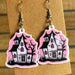 Color-One Size-Halloween Theme Acrylic Dangle Earrings-Fancey Boutique