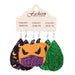 Color-One Size-Teardrop Shape Halloween Theme Dangle Earrings-Fancey Boutique