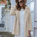 Color-Long Sleeve Teddy Coat with Pockets-Fancey Boutique