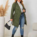 Color-Plus Size Tie Back Trench Coat-Fancey Boutique