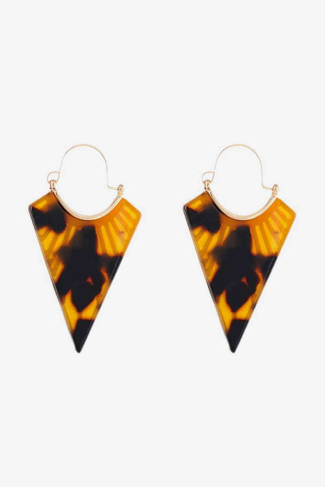 Color-One Size-Alloy Geometric Earrings-Fancey Boutique