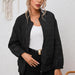 Color-Pocketed Open Front Winter Coat-Fancey Boutique