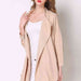 Color-Full Size Open Front Longline Trench Coat-Fancey Boutique