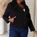 Color-Culture Code Full Size Zip-Up Jacket with Pockets-Fancey Boutique