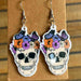 Color-One Size-Halloween Theme Acrylic Dangle Earrings-Fancey Boutique