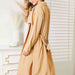 Color-Culture Code Full Size Tied Trench Coat with Pockets-Fancey Boutique