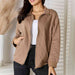 Color-S-Heimish Full Size Zip-Up Jacket with Pockets-Fancey Boutique